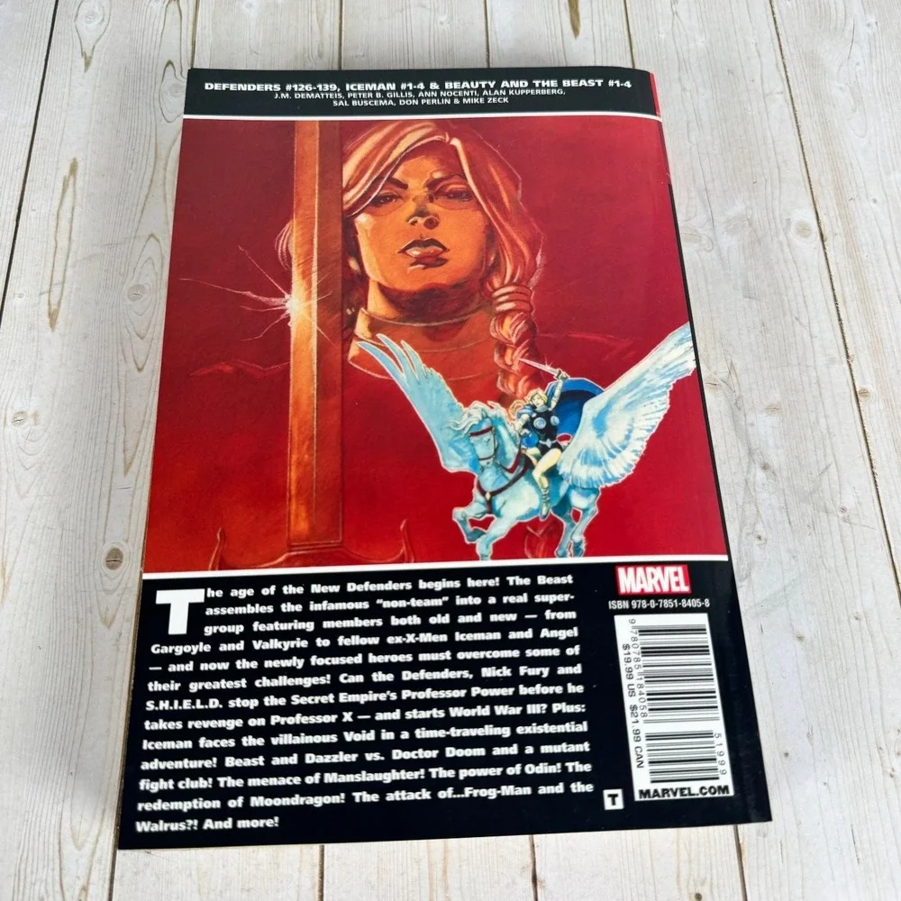 Essential Defenders Vol 7 TPB Marvel Comics 2013 J.M. DeMatteis